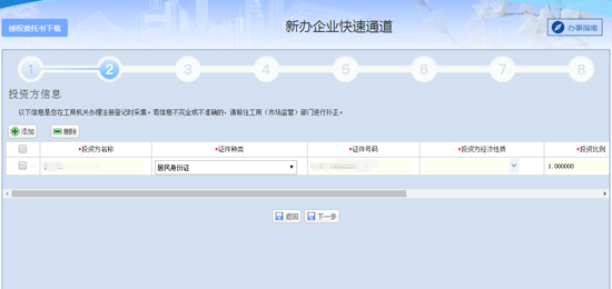 投資方信息 投資方信息